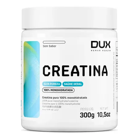 Suplemento En Pó Dux Human Health Creatina Monohidratada Creatina Sem Sabor