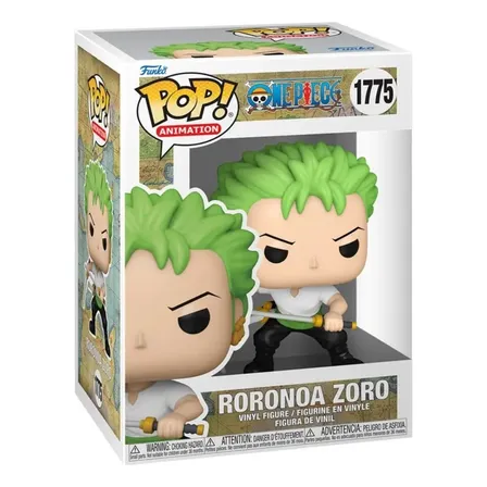 Boneco Funko Pop! One Piece - Zoro Com Duas Espadas