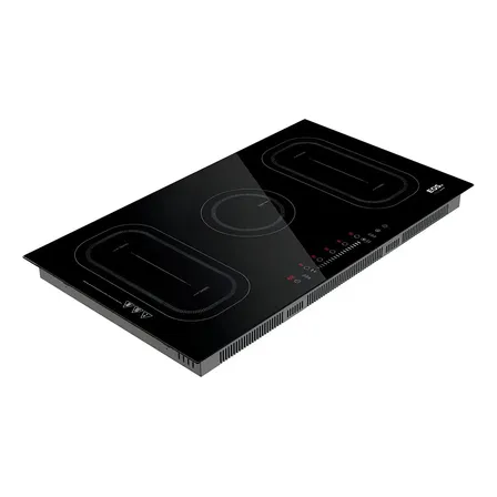 Cooktop De Indução 5 Bocas Eos 90cm 9500w Preto Eci05epf