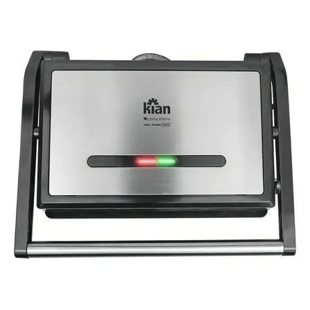 Sanduicheira Elétrica Kian Panini Linea Eletro Cor Prateado 127v
