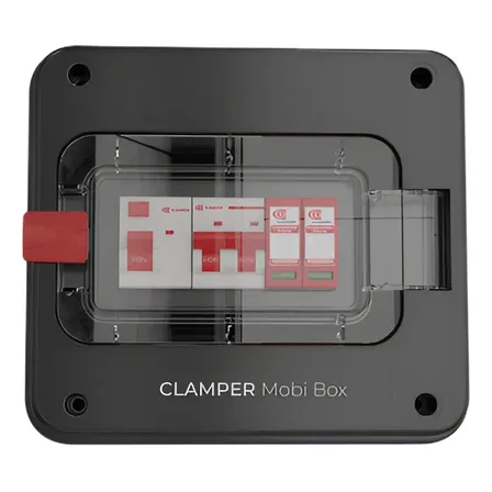 Quadro De Proteção Carregadores Wallbox 8kw Clamper - Pr Cód. 25976
