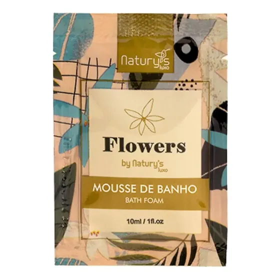 Kit 500 Espuma Banho Mousse Hidromassagem 10ml Motel Hotel Natury's