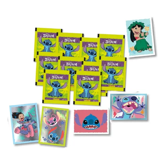 Figurinhas Stitch 100 Figurinhas 20 Envelopes Panini
