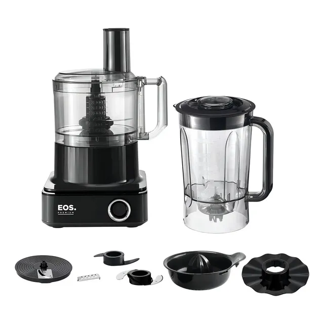 Processador de alimentos Eos 7 em 1 Black 1000w Eps03p