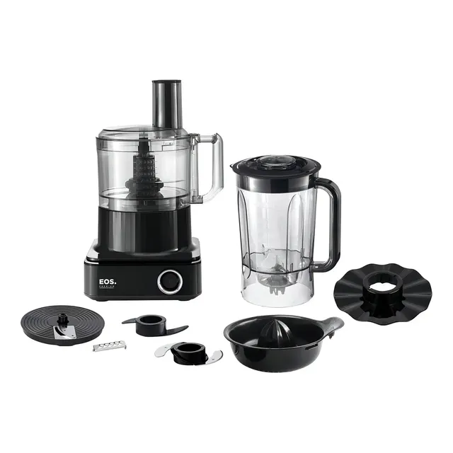 Processador de alimentos Eos 7 em 1 Black 1000w Eps03p