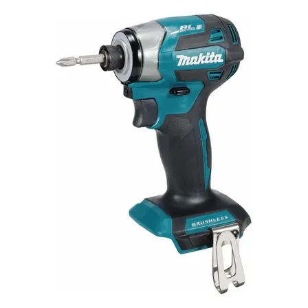 Parafusadeira De Impacto Makita A Bateria 18v Lxt (não Inclusa) 1/4 Hex Bl Dtd173z Azul-turquesa