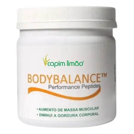 Colágeno Bodybalance Capim Limão 460g Pó Lata Sem Sabor