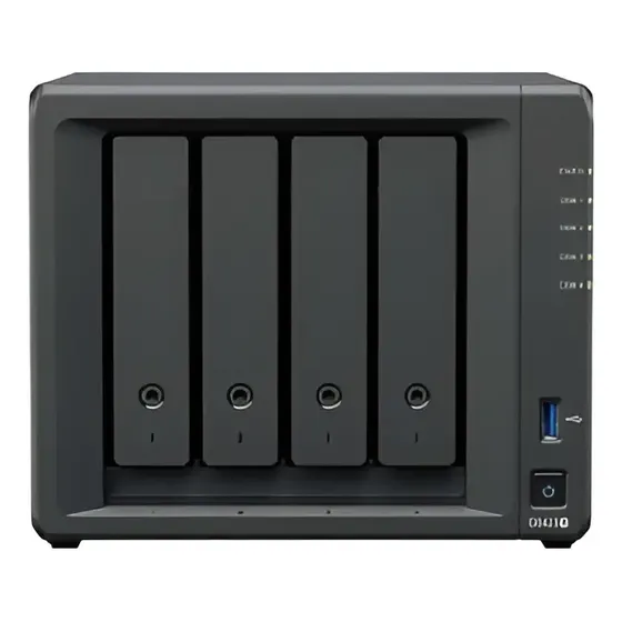Servidor NAS Synology Diskstation DS923+ 4 Baias AMD Ryzen 4GB DDR4