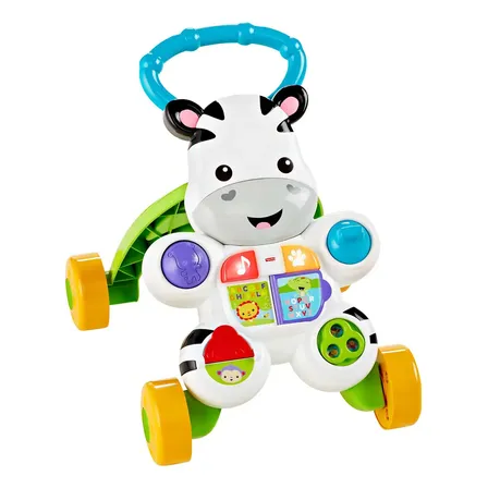 Andador Zebrinha Com Atividades Luzes E Sons Fisher-price Multicolor