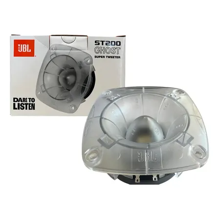 Super Tweeter Jbl St200 Ghost 100w Transparente 8 Ohms Cor Branco