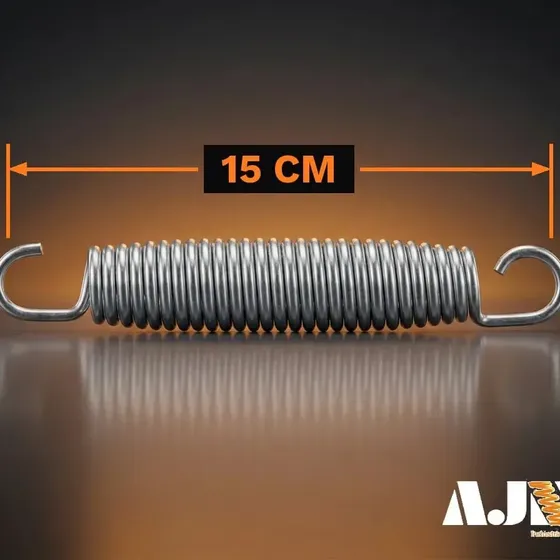 Molas Para Cama Elástica Ajna Molas 15 Cm Aço Carbono Kit C/ 50 Peças