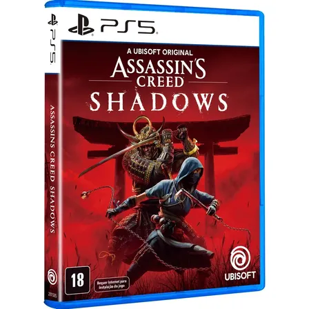 Jogo Ps5 Assassin's Creed Shadows Mídia Física