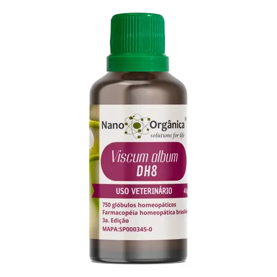 Viscum Album DH8 Manipulart Glóbulos Homeopáticos Cães Gatos 40g