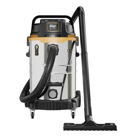 Aspirador De Pó E Água Gtw Inox 50i Com Autolimpeza E Bocal De Sopro 50 Litros 2600w Cinza 127v