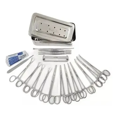 Kit Cirúrgico Para Castração 19 Peças Completo Social Instrumentos