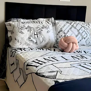 Cabeceira Estofada Para Cama Casal Preta Com Módulos Cabeceira Preta
