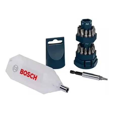 Jogo De Pontas Bosch Big Bit 25 Peças Para Parafusar