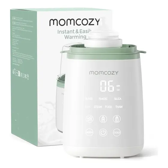 Aquecedor de mamadeiras inteligente Momcozy, aquecedor de leite e esterilizador com temporizador
