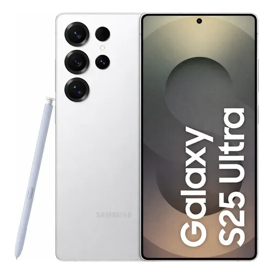 Celular Samsung Galaxy S25 Ultra 5g, 512gb, 12gb Ram, Câmera Quádrupla De 200+50+10+50, Tela Grande De 6.9 Titânio Prata