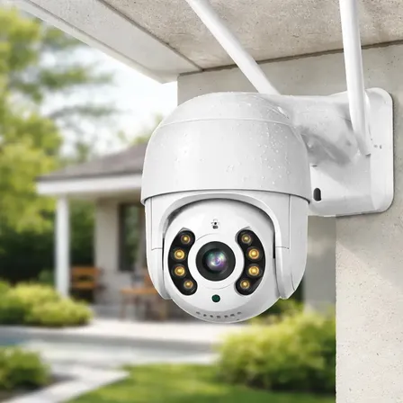 Câmera de Segurança Externa Yoosee Wi-Fi Full HD 360° Visão Noturna IP66