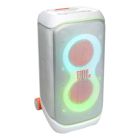 Caixa De Som Bluetooth Partybox Stage 320 Jbl - Branca Branco
