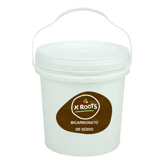 Bicarbonato De Sódio 100% Puro Balde 4kg - X Roots