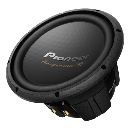 Subwoofer Preto Pioneer Ts-w3004d4 Champion Pro Series 2400w Preto