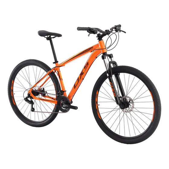 Bicicleta Aro 29 Oxs Glide 100 Shimano 2025 - Cor Laranja Tamanho Do Quadro 17