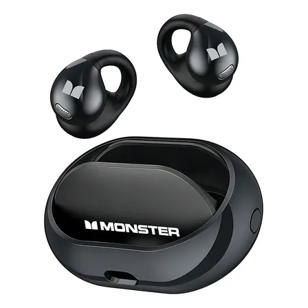 Monster E31-b Fone De Ouvido Esportivo Bluetooth Preto Preto
