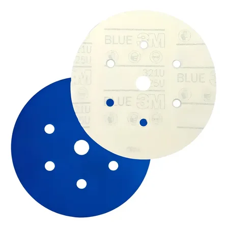 (caixa C/ 10) Disco Hookit Blue 3m - Grão 40 A 800 Quantidade De Cascalhos 600