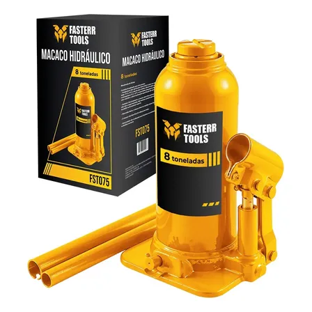 Macaco Hidráulico Tipo Garrafa 8 Toneladas Fasterr Tools