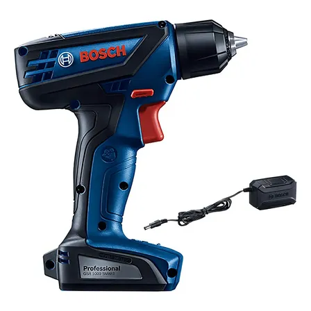 Parafusadeira E Furadeira À Bateria 12v Gsr 1000 Smart Bosch Azul 127/220v