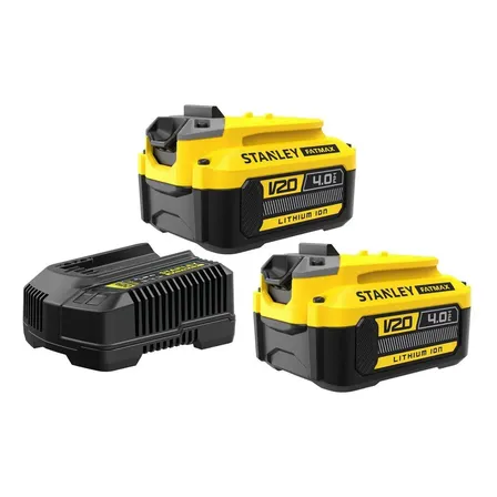 Bateria 20v Stanley Scb244ck C/ 2 Baterias E Carregador