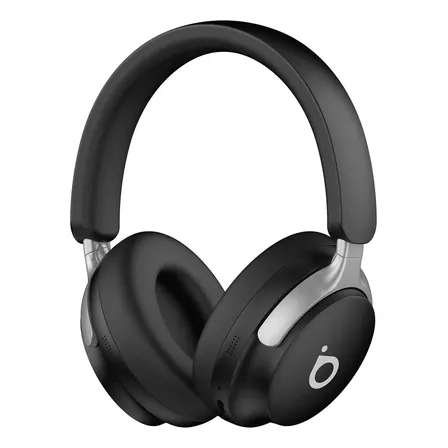 Headphone Bluetooth 5.4 Com Anc+Enc 40h Bateria Basike Fone Headset Bluetooth Com Microfone Hi-fi Estéreo preto