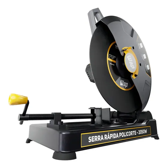 Serra Policorte 14 2050w Wap + 2 Discos + Cor Preto 127v Cor Cinza 220v
