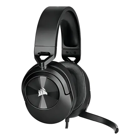 Headset Gamer Corsair HS55 Com Microfone e LED, Preto