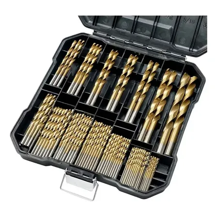 Jogo 99 Broca Aco Rapido 1,5 A 10 Mm,broca Para Madeira,jogo De Brocas Completo,fácil De Transportar Com Caixa De Armazenamento