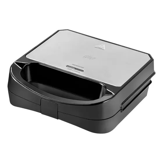 Sanduicheira Grill Wap Ws750 Inox Antiaderente Prosdócimo Preto