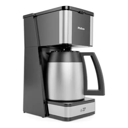 Cafeteira Philco 40 Cafezinhos 1,6l Jarra Em Inox Pcf40d Preto