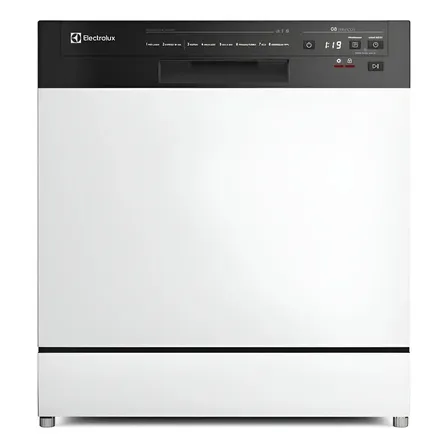 Lava-louça 8 Serviços Branca Com Programa Lava & Seca 50 Min (lb08e Electrolux Branco 127v
