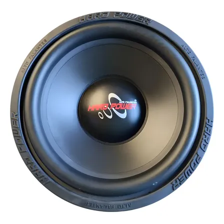 Subwoofer Automotivo 12 Pol Hard Power S300 Rms 4 Ohms Grave Preto