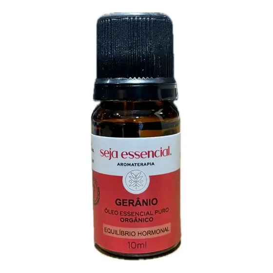 Óleo Essencial De Gerânio 100% Puro E Natural 10ml