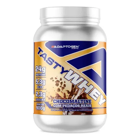 Proteina Para Ectomorfo Tasty Whey Sabor Chocomaltine 900g Sabor Choco Maltine