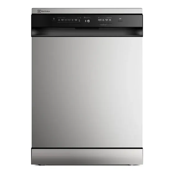 Lava-louça Electrolux 14 Serviços Inox Lava e Seca 50' Ls14e Prateado