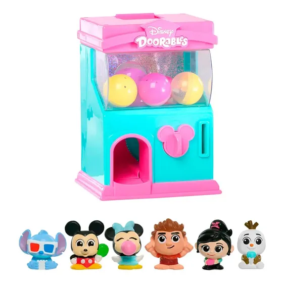 Doorables - 1 Maquina Com 6 Bonecos Surpresa - Sunny