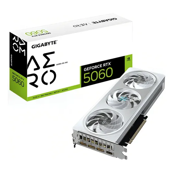 Placa De Vídeo Geforce Rtx 5060 Ti Aero Oc 8g Gigabyte