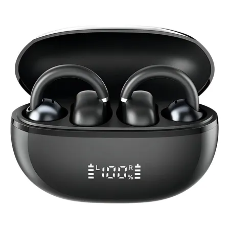 Fone De Ouvido Haylou Airfree Ow03, Conexão 2 Dispositivos Preto