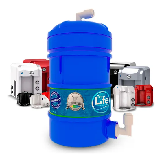 Refil Vela Alcalino Bacteriológico Ph 9,5 Filtro Top Life