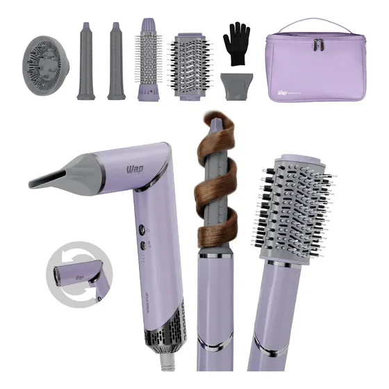 Secador E Modelador De Cabelo Wap Intense Styler Ws1600 Com 3 Temperaturas E Tecnologia Coanda
