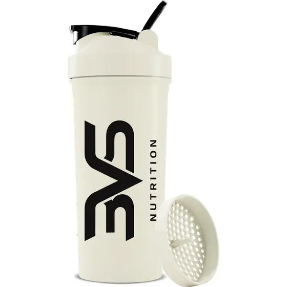 Coqueteleira / Shaker Branca - Academia 600ml - 3vs Nutrition